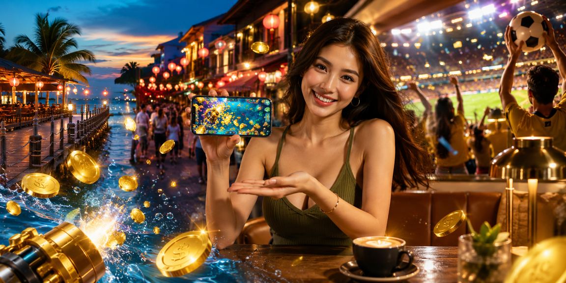 Paparan permainan memancing kasino lotto88 bersuasana Melaka