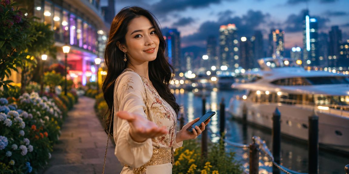 Pengguna Malaysia membuat deposit melalui aplikasi lotto88 di telefon