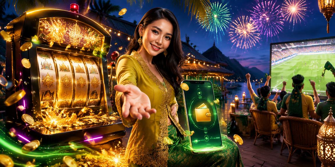Permainan slot bertema Hari Raya dari Terengganu pada platform lotto88